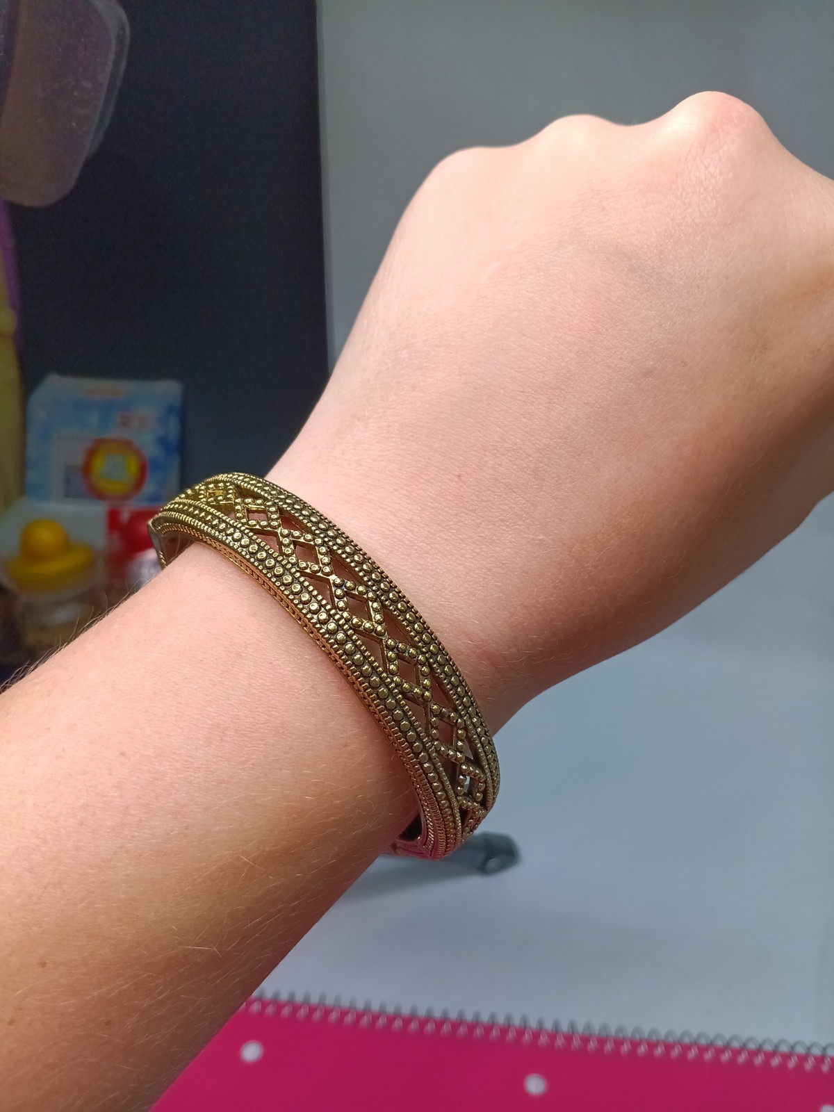 Heidi Daus Everyday Elegance Hinged Bangle Bracel… - image 17