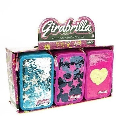 Gadget - 1 Articolo Casuale -D- Nice: Girabrilla Astuccio 3 Piani (Assortimento)