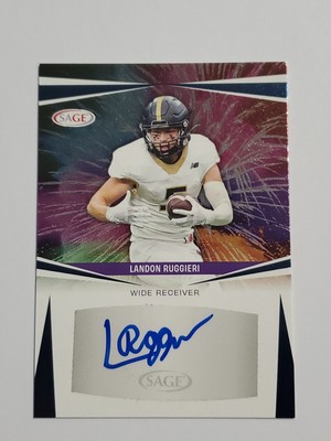 2025 SAGE Landon Ruggieri Autograph 