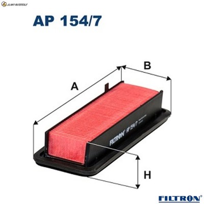 LUFTFILTER AP 154/7 FÜR NISSAN NOTEMICRAIV HR12DR/HR12DDR 1.2L 3cyl NOTE 