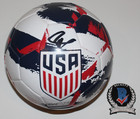 CHRISTIAN PULISIC SIGNED TEAM USA SOCCER BALL #10 USMNT MNT U.S. 2 BECKETT COA