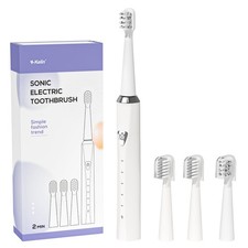 V-Shaped Orthodontic Toothbrush for Braces, Toothbrush with 2 Concave Heads a...