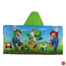 Super Mario Yoshi Kids' Hooded Towel