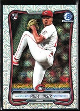 2026 Bowman Chrome Baseball Chase Burns (RC) #3 Mega Mojo Refractor