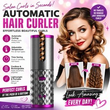Fast Heating Hair Styling Tool Automatic Curling Iron Hair Curler Rotating Waver
