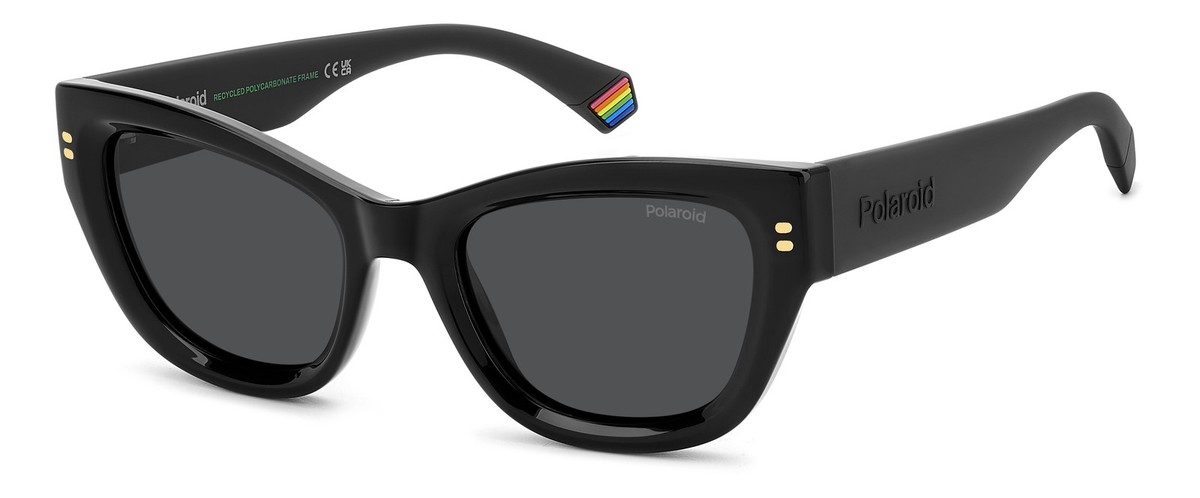 Polaroid Sunglasses PLD 6237/S/X 807/M9 Black grey Woman | eBay display picture 3