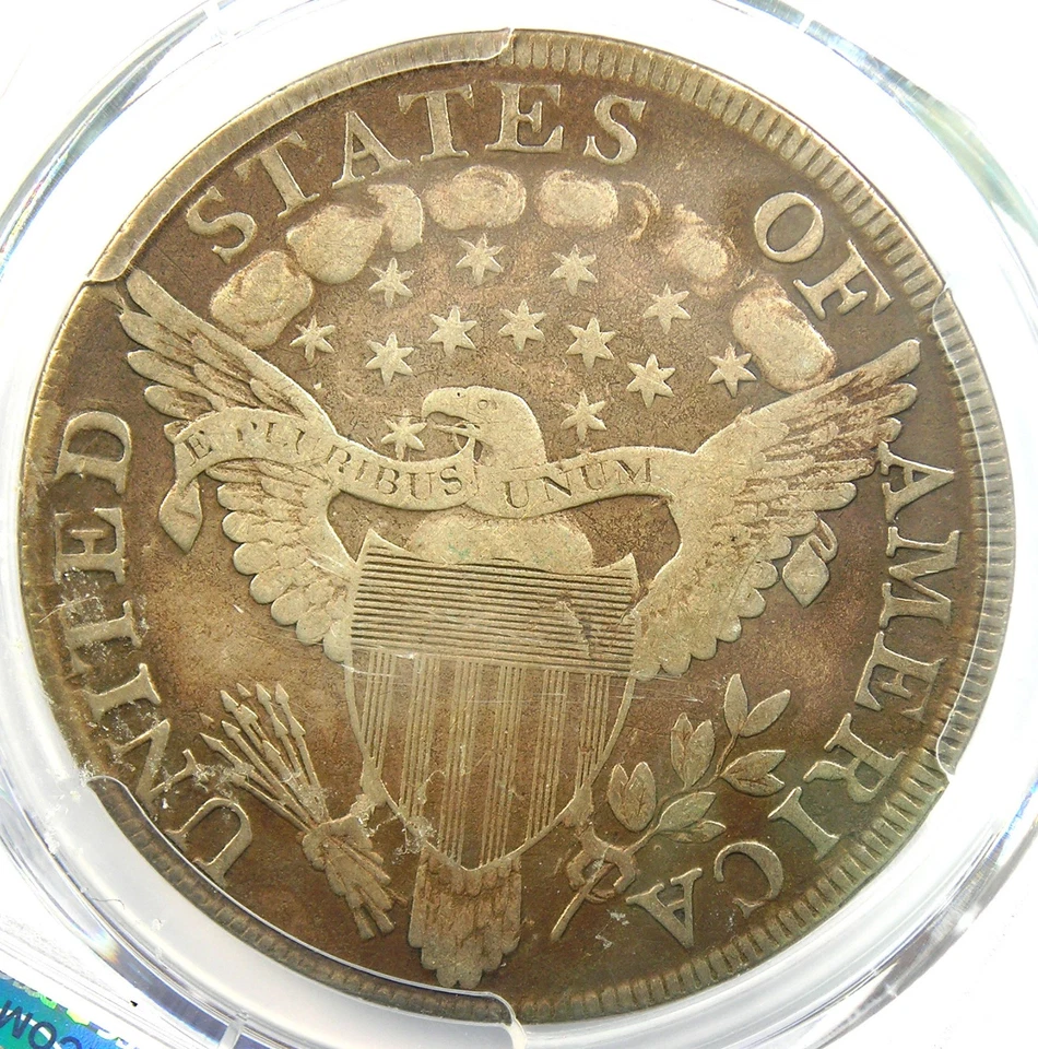 1803 Draped Bust Silver Dollar $1 Large 3 Coin - PCGS Fine Detail - Rare Date! - Image 4 of 4