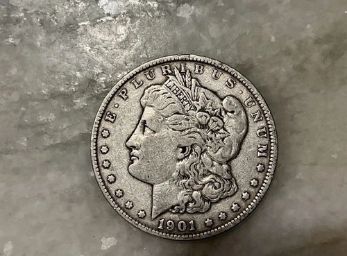 1901-O Morgan Silver Dollar, VG. C29