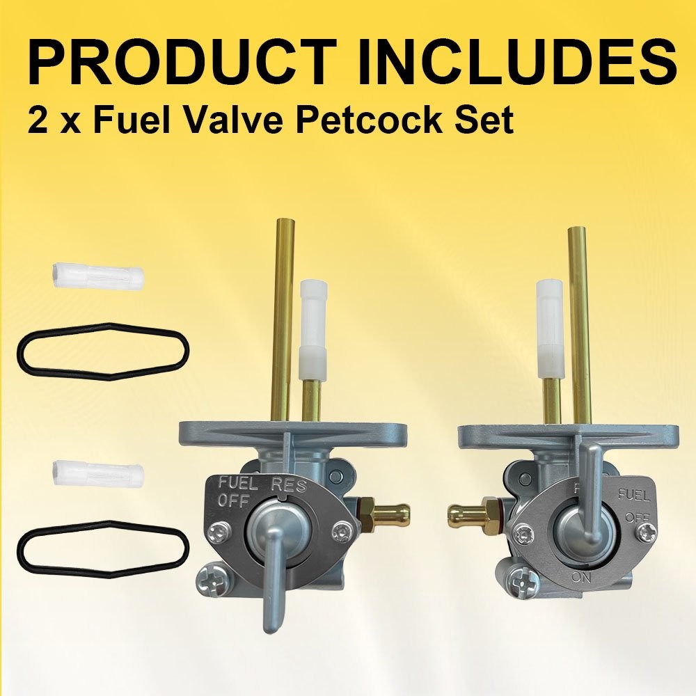 【激レア！】【デッドストック】ヤマハ XS750Specia タンク オマケ付！ Left & Right 2Pcs Fuel Petcock Set Non-Vacuum For Yamaha XS750