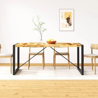 Vidaxl Esstisch Raues Massives Mangoholz 180 Cm Neu