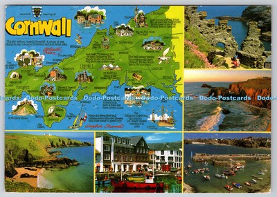 D319157 Cornwall. John Hinde. Multi View