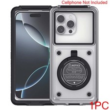 Shockproof Sealed Waterproof Bike Mount Phone Case fits 6.9in riding navigation
