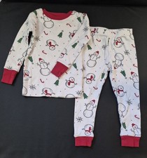 Carter's Child Of Mine Snowman Christmas Pajamas US Size 18M