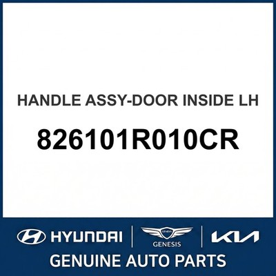 2011-2014 Hyundai Accent Griff Montage-Tür innen OEM Neu 826101R010CR