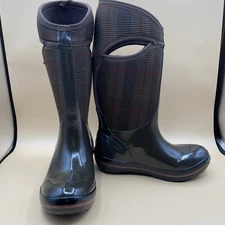 Bogs Womens Prince of Wales Neo-Tech Waterproof Insulated Winter Rain Boots Sz 7