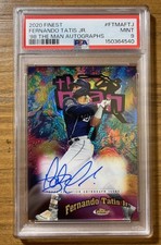 2020 Topps Finest Fernando Tatis Jr. 1998 The Man Auto #/50 Padres PSA 9