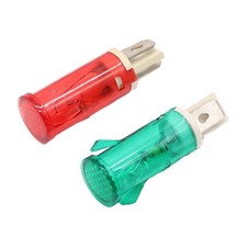 24V Signal Light Lamp, Mini Small Panel Mounted 14A for Small Appliances