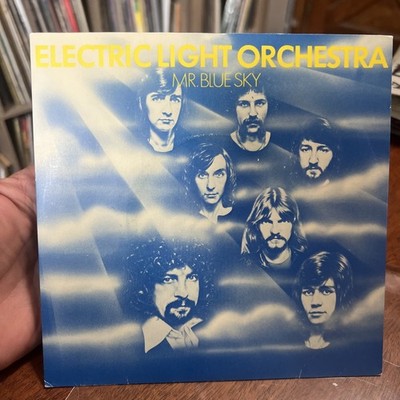 Electric Light Orchestra:Mr Blue Sky/One summer dream UK Release Blue Vinyl 1977