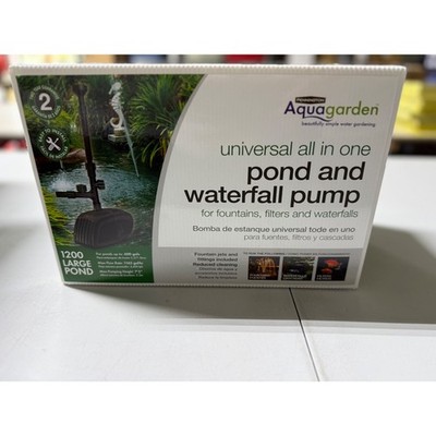 Pennington Aquagarden 1200 Large Pond and Waterfall Pump 1162 GPH 1054019