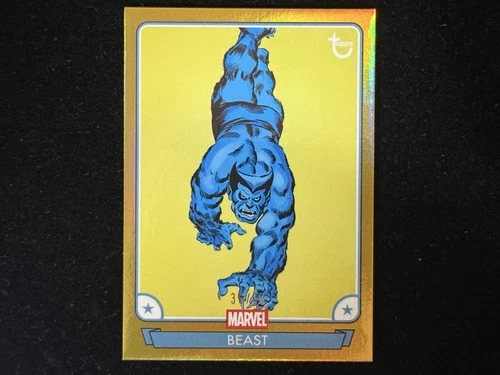 2026 Topps Marvel Brooklyn Collection Captain America #49 BEAST Gold/50