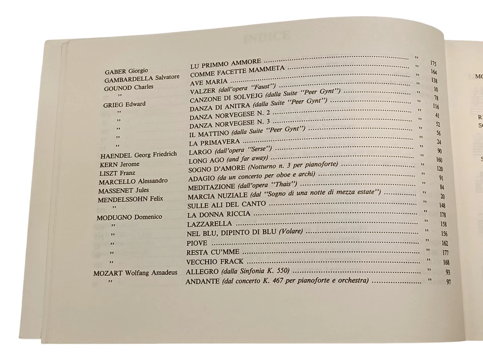 100 Brani celebri spartiti tastiera e strumenti melodici – classica e leggera - Immagine 2 di 4