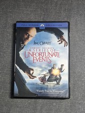 Lemony Snicket's A Series of Unfortunate Events DVD Full Screen Jim Carrey Meryl