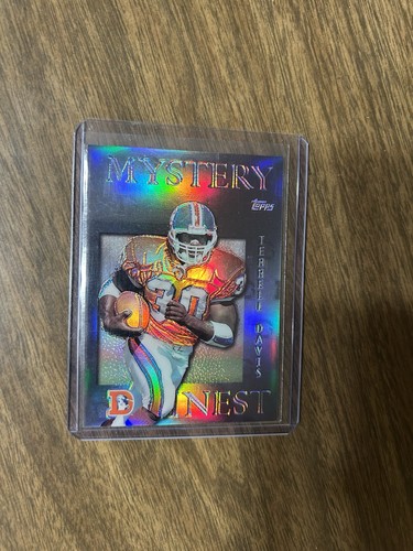 Terrell Davis [Silver Refractor] #M3 1997 Topps Mystery Finest card
