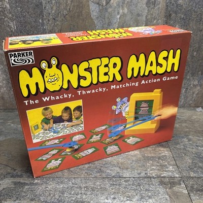 Monster Mash Crunch Brettspiel 1993 Parker 100% vollständig 