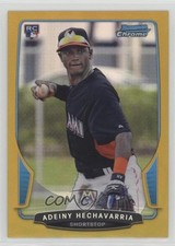 2013 Bowman Chrome Gold Refractor 29/50 Adeiny Hechavarria #23 00et