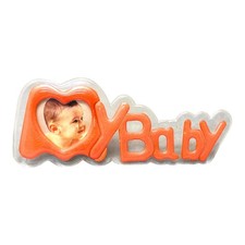 My Baby Orange Pic Frame 8"