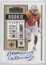2020 Panini Contenders Rookie Ticket Marquez Callaway #253 Auto 6u3