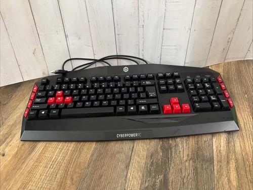 CyberpowerPC Computer Play Ready LED Wired Gaming Keyboard - 第 1/2 張圖片