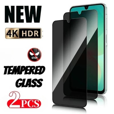 4X Privacy Tempered Glass Screen Protector For Galaxy S23 S24 S25 S26 Plus Ultra