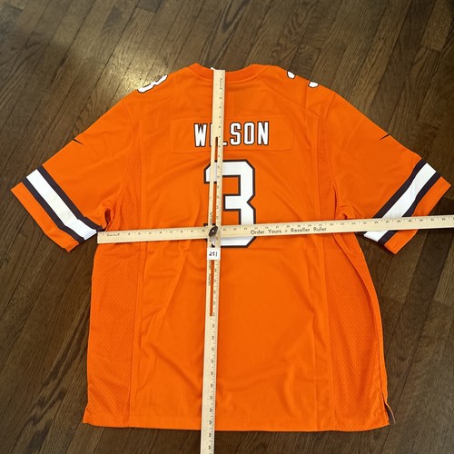 Denver Broncos Jersey XXL Wilson Mens Orange Nike New With Tags - Picture 8 of 8