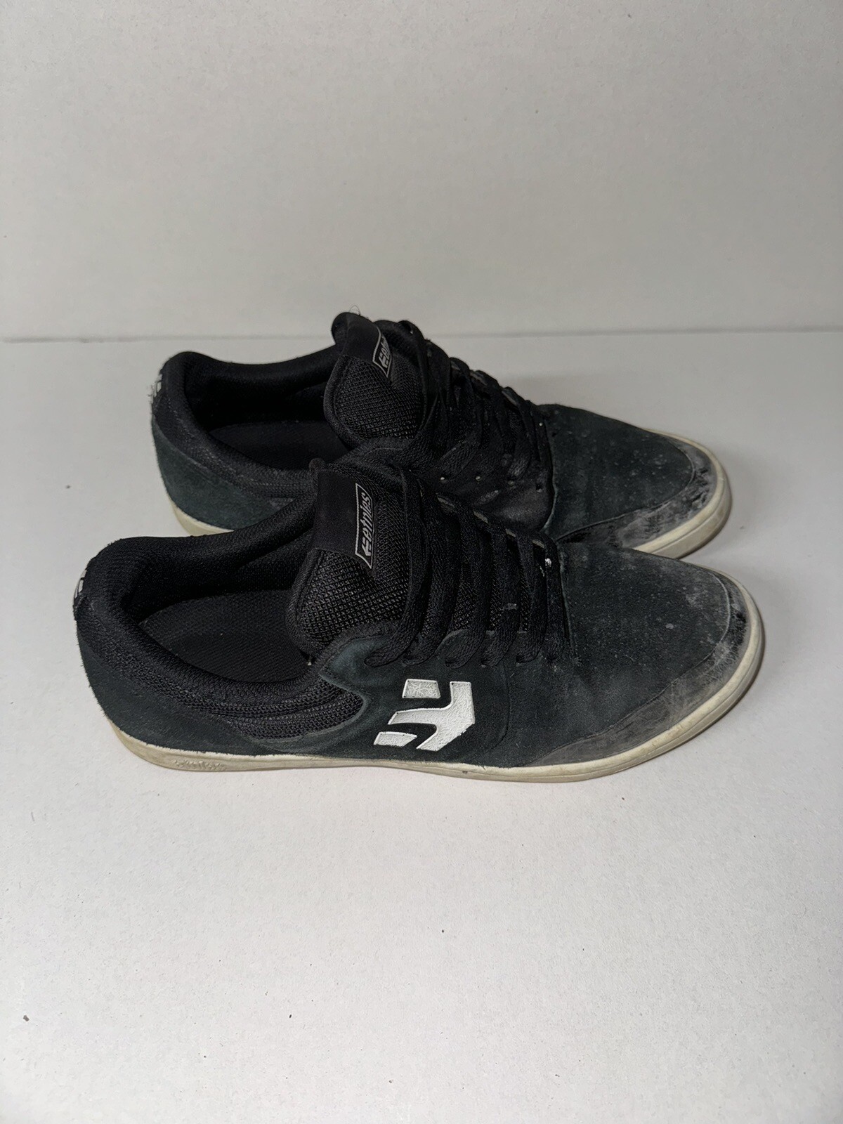 Etnies Ryan Sheckler Black Skate Shoes Trashed Us Men