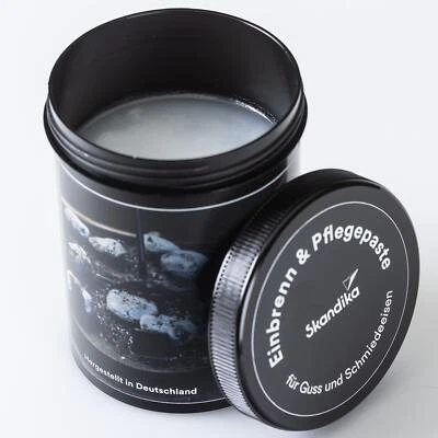 Skandika Dutch Oven Einbrennpaste und Pflegepaste für Gusseisen Töpfe 250 ml Neu