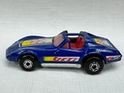 1979 Vintage Matchbox Die Cast Superfast Chevrolet Corvette Blue T-Top Macau