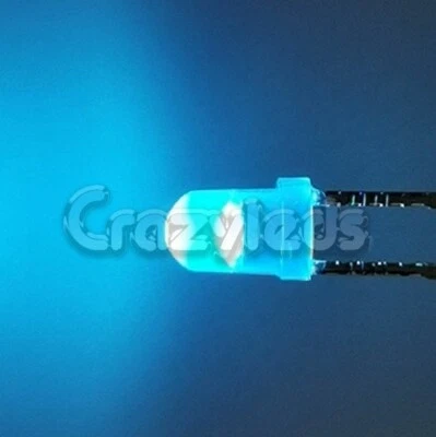 Quality Through hole LED THT 3mm 5mm Flat Dome top diffused or water clear