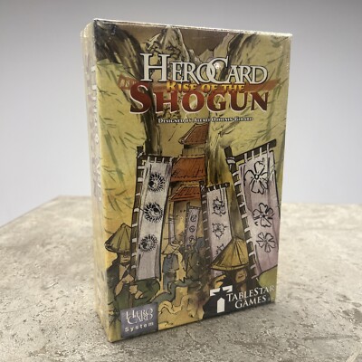 Tablestar Games HeroCard Rise of the Shogun Box New Old Stock