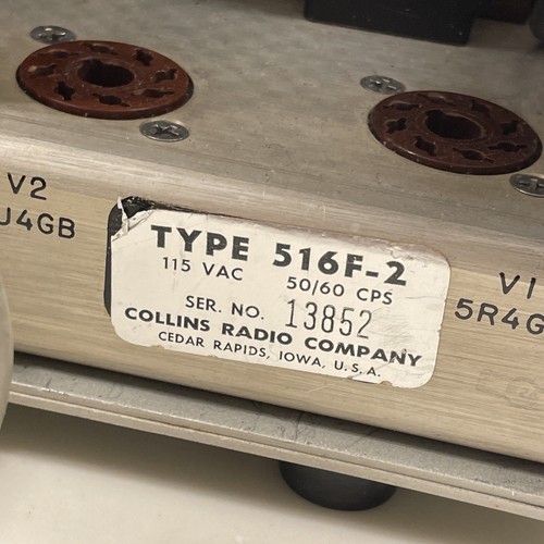 Collins Type 516F-2 Power Supply READ - Zdjęcie 10 z 13