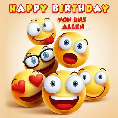 Depesche 3D Klappkarte 008 Happy Birthday Von Uns Allen...-image