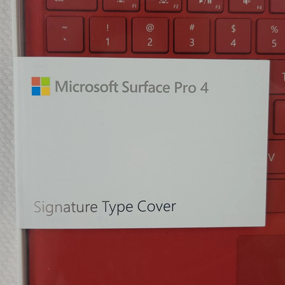 Microsoft Surface Pro Keyboard Signature Type Cover 1725 For 3 4 5 6 7 QC7-00098 - Image 2 of 3