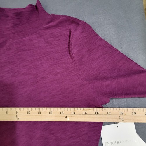 Beyond Yoga Spacedye Captivating Turtleneck Pullover Purple AUBEE Medium NWT - Bild 9 von 11