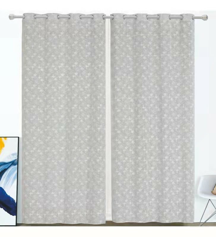 Jotex Layer 300 Tenda Multifunzione – Confezione Da 2, Grigio Chiaro, 65% Poliestere 35% Cotone, Larghezza 140 Cm Cad.
