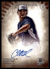 2015 Bowman Inception Autograph Christian Binford Auto Kansas City Royals #PA-CB