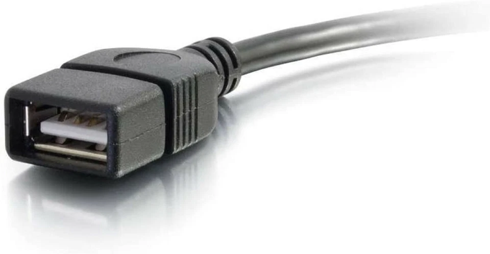 6 Inches USB 2.0 Short Extension Cable Cord M/F Standard Type A Male to Female - Image 3 of 3