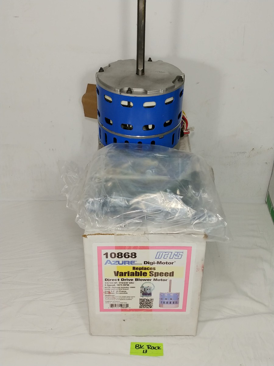 メル13382ページ Mars 10868, Azure Digi-Motor Direct Drive Blower Motor & Board