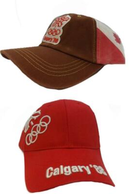 New 1988 Calgary Canada Winter Olympics Mens OSFA Licensed Cap Hat