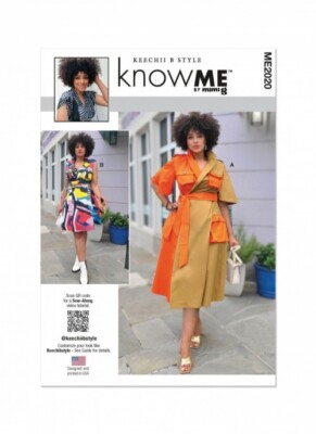 Know Me Schnittmuster 2020 Damen W2 (20W-22W-24W-26W-28W)
