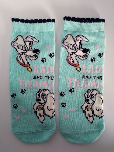 DISNEY Calzini Socks Unisex Lilli e il Vagabondo Bella e la Bestia Bambi Minou - Picture 2 of 19